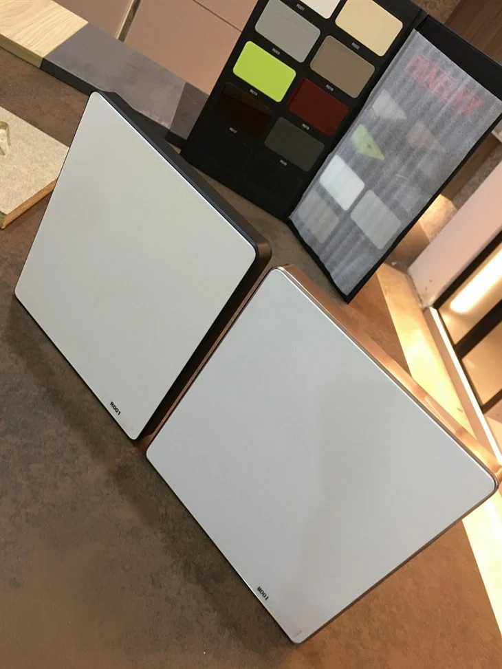 Matte Arc Angle Aluminium Edge Acrylic Cabinet Door (1)